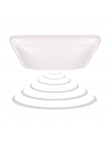 NYK LED 12W, plafon z mikrofalowym...