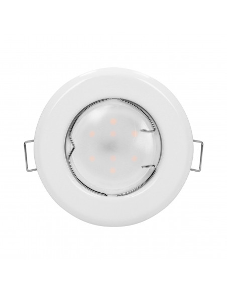 SUTRI RC ramka dekoracyjna oprawy punktowej, MR16/GU10 max 50W, okrągła, stała, biała