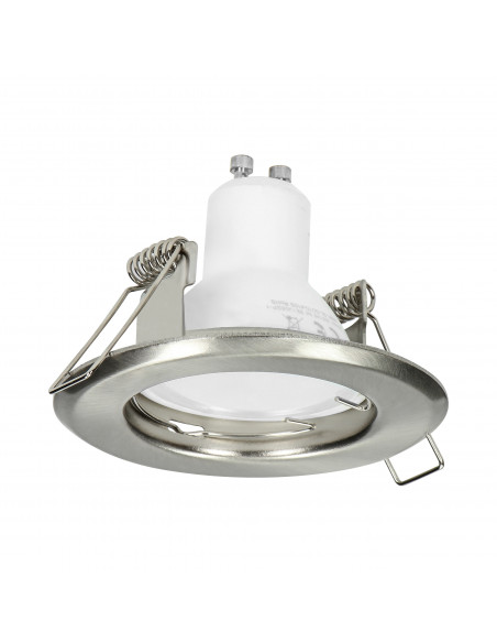 SUTRI RC ramka dekoracyjna oprawy punktowej, MR16/GU10 max 50W, okrągła, stała, satyna