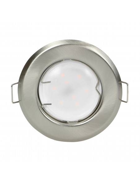 SUTRI RC ramka dekoracyjna oprawy punktowej, MR16/GU10 max 50W, okrągła, stała, satyna