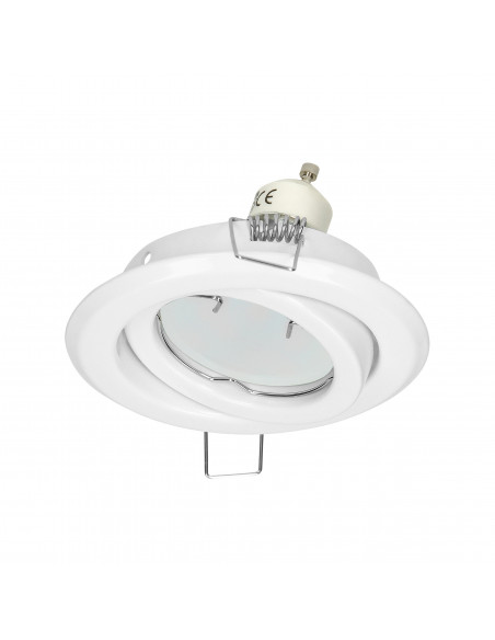 SUTRI RM ramka dekoracyjna oprawy punktowej, MR16/GU10 max 50W, okrągła, regulowana, biała