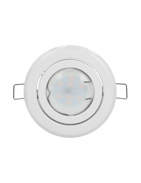 SUTRI RM ramka dekoracyjna oprawy punktowej, MR16/GU10 max 50W, okrągła, regulowana, biała