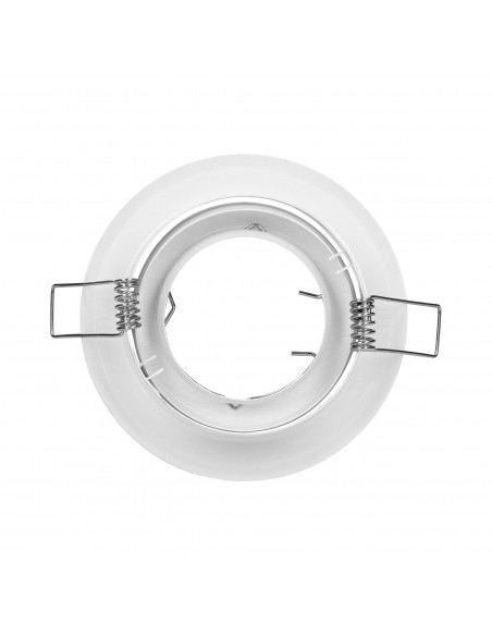 SUTRI RM ramka dekoracyjna oprawy punktowej, MR16/GU10 max 50W, okrągła, regulowana, biała