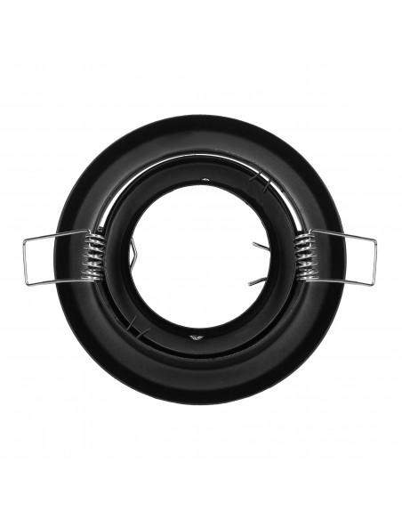 SUTRI RM ramka dekoracyjna oprawy punktowej, MR16/GU10 max 50W, okrągła, regulowana, czarna