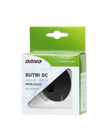 SUTRI SC ramka dekoracyjna oprawy punktowej, MR16/GU10 max 50W, kwadrat, stały, biały