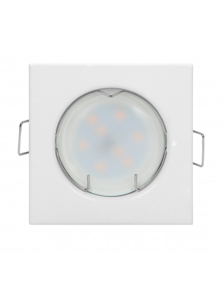 SUTRI SC ramka dekoracyjna oprawy punktowej, MR16/GU10 max 50W, kwadrat, stały, biały