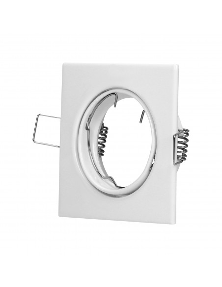 SUTRI SM ramka dekoracyjna oprawy punktowej, MR16/GU10 max 50W, kwadrat, regulowana, biała