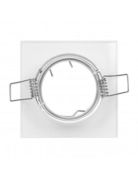 SUTRI SM ramka dekoracyjna oprawy punktowej, MR16/GU10 max 50W, kwadrat, regulowana, biała