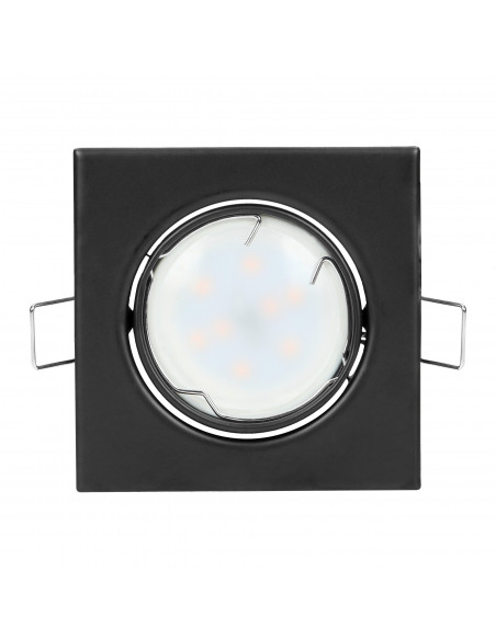 SUTRI SM ramka dekoracyjna oprawy punktowej, MR16/GU10 max 50W, kwadrat, regulowana, czarna