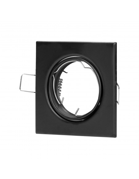 SUTRI SM ramka dekoracyjna oprawy punktowej, MR16/GU10 max 50W, kwadrat, regulowana, czarna
