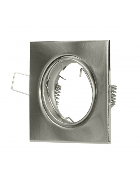 SUTRI SM ramka dekoracyjna oprawy punktowej, MR16/GU10 max 50W, kwadrat, regulowana, satyna