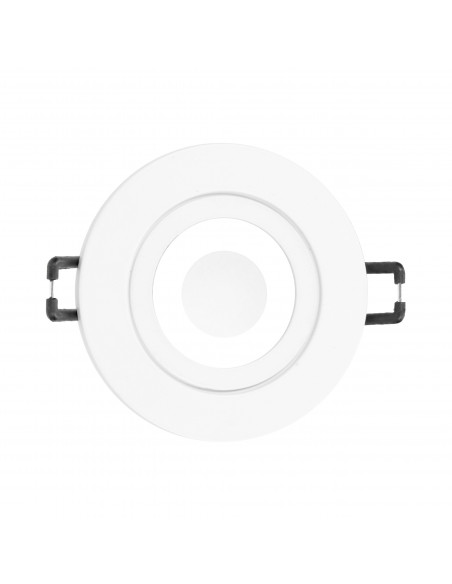 DARI S ramka dekoracyjna oprawy punktowe, MR16/GU10 max 50W, okrąg, biała IP44
