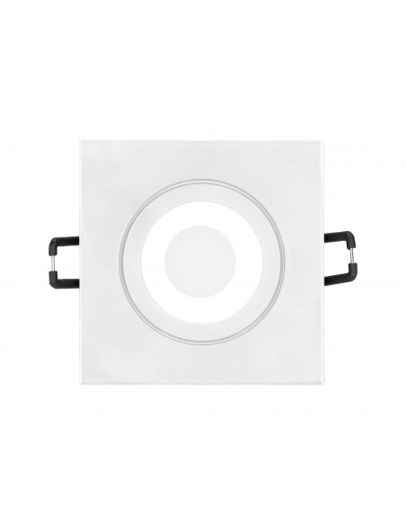 DARI R ramka dekoracyjna oprawy punktowe, MR16/GU10 max 50W, kwadrat, biała IP44