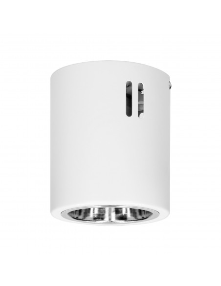 KORIN 10, oprawa typu downlight, 60W, E27, stal, biała