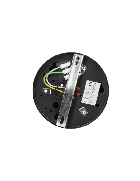 KORIN 13, oprawa typu downlight, 60W, E27, stal, czarna