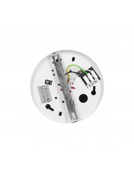 KORIN 16, oprawa typu downlight, 60W, E27, stal, biała