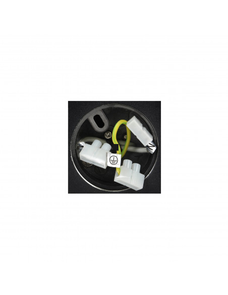 BARBRA DLS GU10 downlight max 50W, IP20, kwadrat, czarny, aluminium