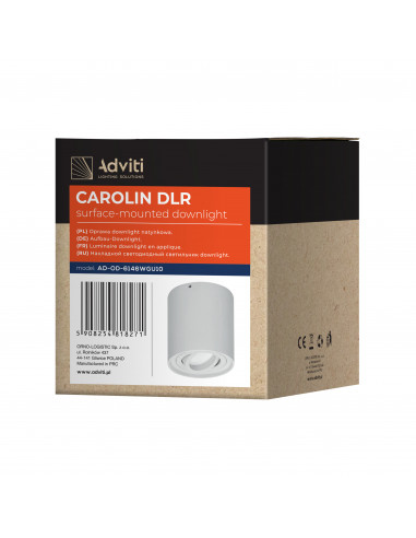 CAROLIN DLR GU10 downlight max 35W,...