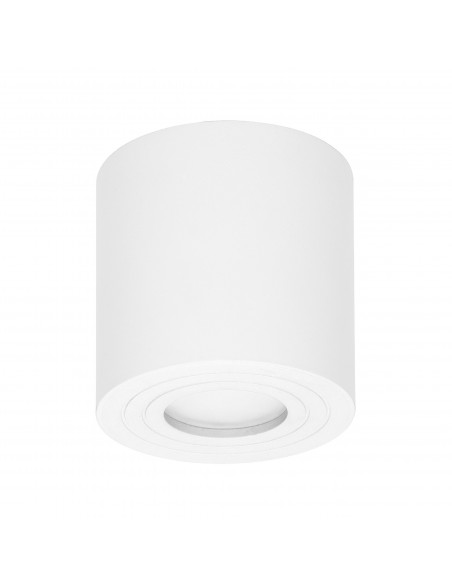 MEGY DLR GU10 downlight max 50W, IP54, okrągły, biały, aluminium