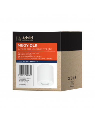 MEGY DLR GU10 downlight max 50W,...