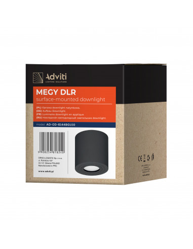 MEGY DLR GU10 downlight max 50W,...