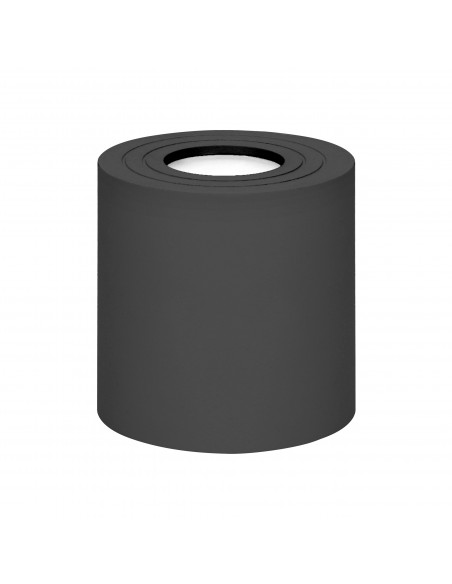 MEGY DLR GU10 downlight max 50W, IP54, okrągły, czarny, aluminium