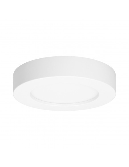 CITY LED 12W, oprawa downlight, natynkowa, okrągła, 780lm, 4000K, biała, wbudowany zasilacz LED