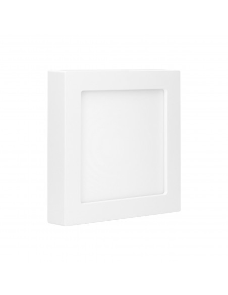 LETI LED 18W, oprawa downlight, natynkowa, kwadratowa, 1300lm, 3000K, biała, wbudowany zasilacz LED