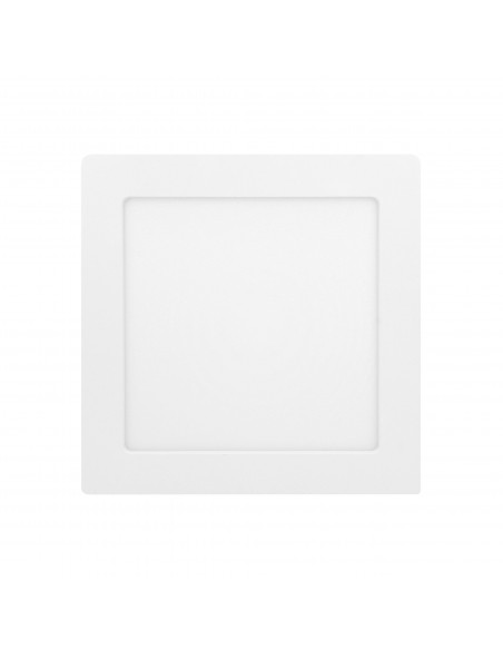 LETI LED 24W, oprawa downlight, natynkowa, kwadratowa, 1900lm, 3000K, biała, wbudowany zasilacz LED