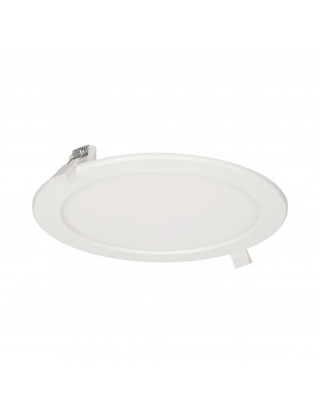 EURUS LED 18W, oprawa downlight, podtynkowa, okrągła, 1300lm, 4000K, biała, wbudowany zasilacz LED