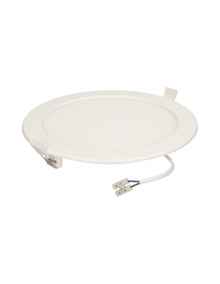 EURUS LED 18W, oprawa downlight, podtynkowa, okrągła, 1300lm, 4000K, biała, wbudowany zasilacz LED