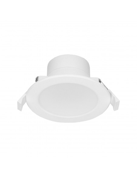 AURA LED 9W, oprawa  downlight, podtynkowa,  4000K, biała, wbudowany zasilacz LED
