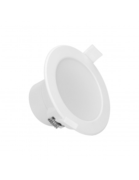 AURA LED 9W, oprawa  downlight, podtynkowa,  4000K, biała, wbudowany zasilacz LED