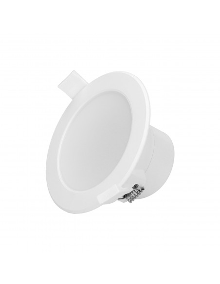 AURA LED 9W, oprawa  downlight, podtynkowa,  4000K, biała, wbudowany zasilacz LED