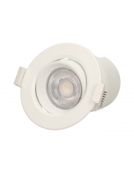 SARMA LED 9W, oprawa downlight, podtynkowa, ruchoma, 720lm, 4000K, wbudowany zasilacz LED