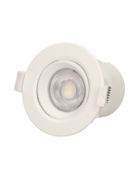 SARMA LED 9W, oprawa downlight, podtynkowa, ruchoma, 720lm, 4000K, wbudowany zasilacz LED