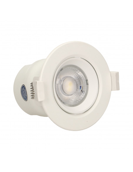 SARMA LED 9W, oprawa downlight, podtynkowa, ruchoma, 720lm, 4000K, wbudowany zasilacz LED