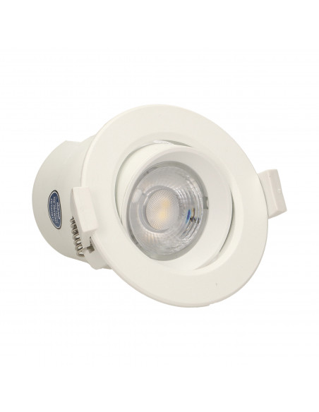 SARMA LED 9W, oprawa downlight, podtynkowa, ruchoma, 720lm, 4000K, wbudowany zasilacz LED