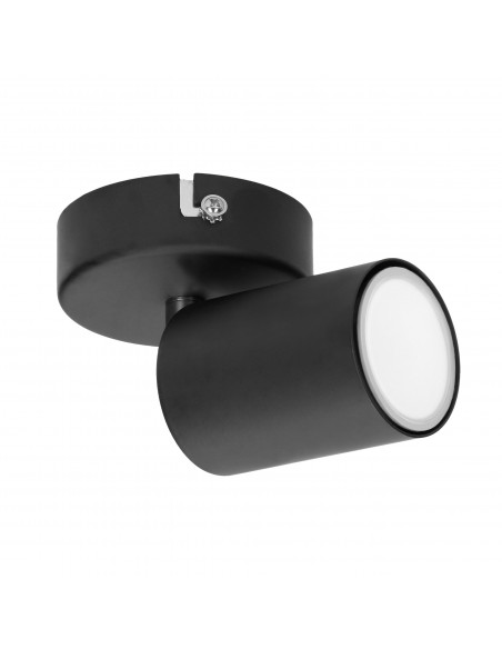 DOA SP 1, oprawa ścienno-sufitowa, GU10 max. 50W, IP20, czarna