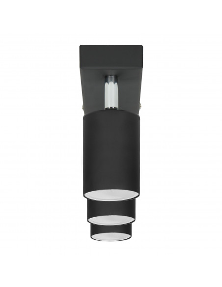 DOA SP 3, oprawa ścienno-sufitowa, GU10 max. 3x50W, IP20, czarna