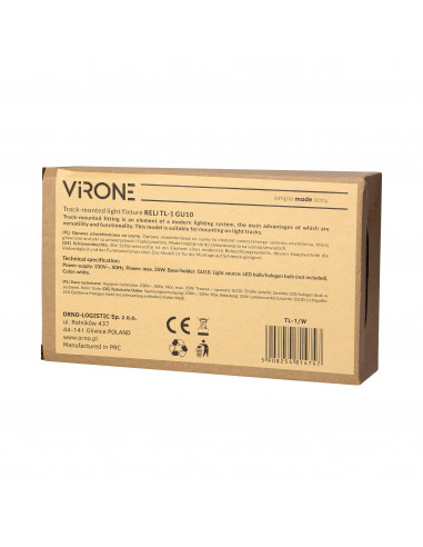 RELI TL-1 GU10 Oprawa oświet. na...