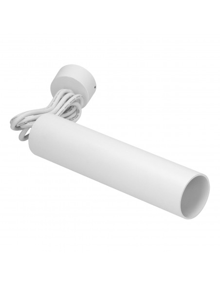 BARBRA PLR GU10 oprawa wisząca max 35W, IP20, okrągły, biały, aluminium