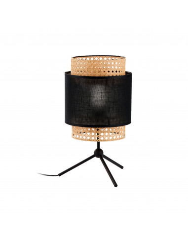 LANA, lampka nocna, E27 max.60W, czarna