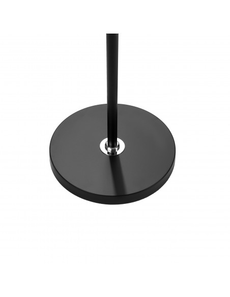 Lampa stojąca podłogowa LAR, max 20W E27, 155 cm, czarna