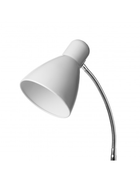 Lampa stojąca podłogowa LAR, max 20W E27, 155 cm, biała
