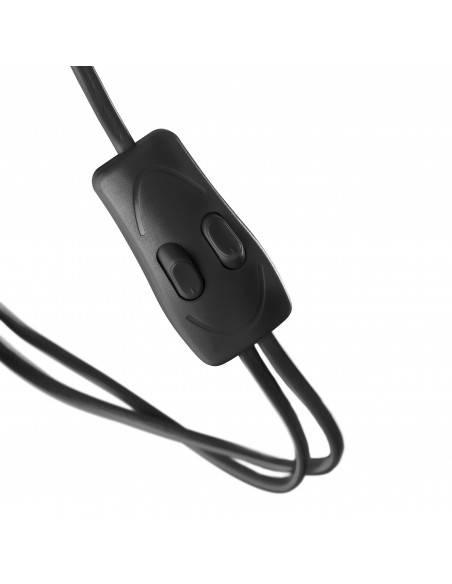 Lampa stojąca podłogowa URLAR, 175 cm, max 25W E27, max 25W E14, szara