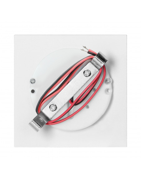 DRACO LED NEW 1,5W, oprawa schodowa podtynkowa, 12VDC, 30lm, 3000K, biała, innowacyjny sposób montażu