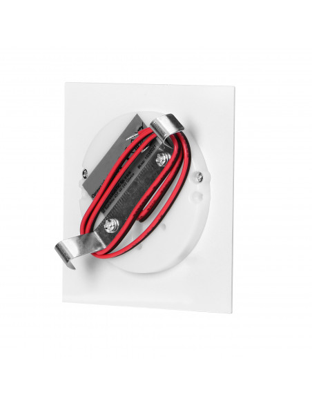 DRACO LED NEW 1,5W, oprawa schodowa podtynkowa, 12VDC, 30lm, 4000K, biała, innowacyjny sposób montażu