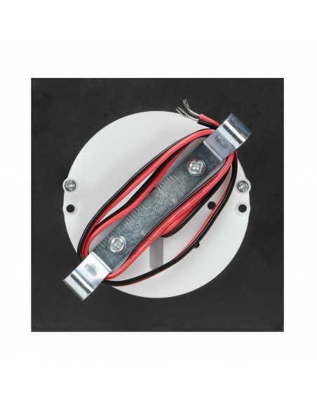 DRACO LED NEW 1,5W, oprawa schodowa podtynkowa, 12VDC, 30lm, 6000K, czarny, innowacyjny sposób montażu