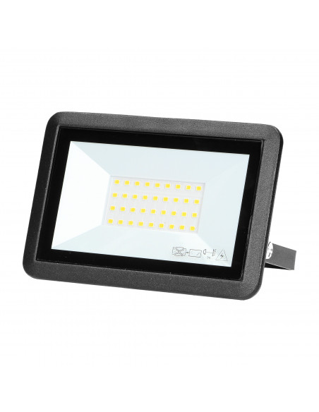 BULLED 30W naświetlacz 2400lm, IP65, 4000K, aluminium + szkło